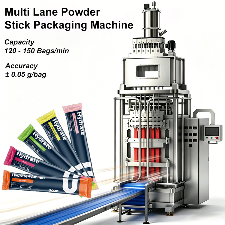 Electrolyte Powder Pack - Automatyczna maszyna pakująca proszek do napojów
