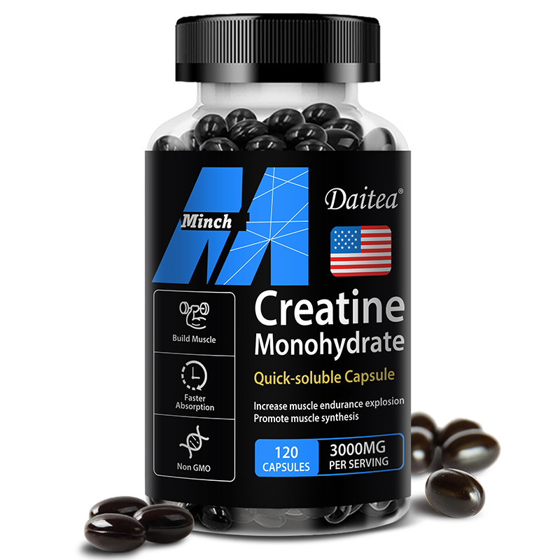 Nutrition And Exercise - Monohydrat kreatyny 3000 mg - budowanie