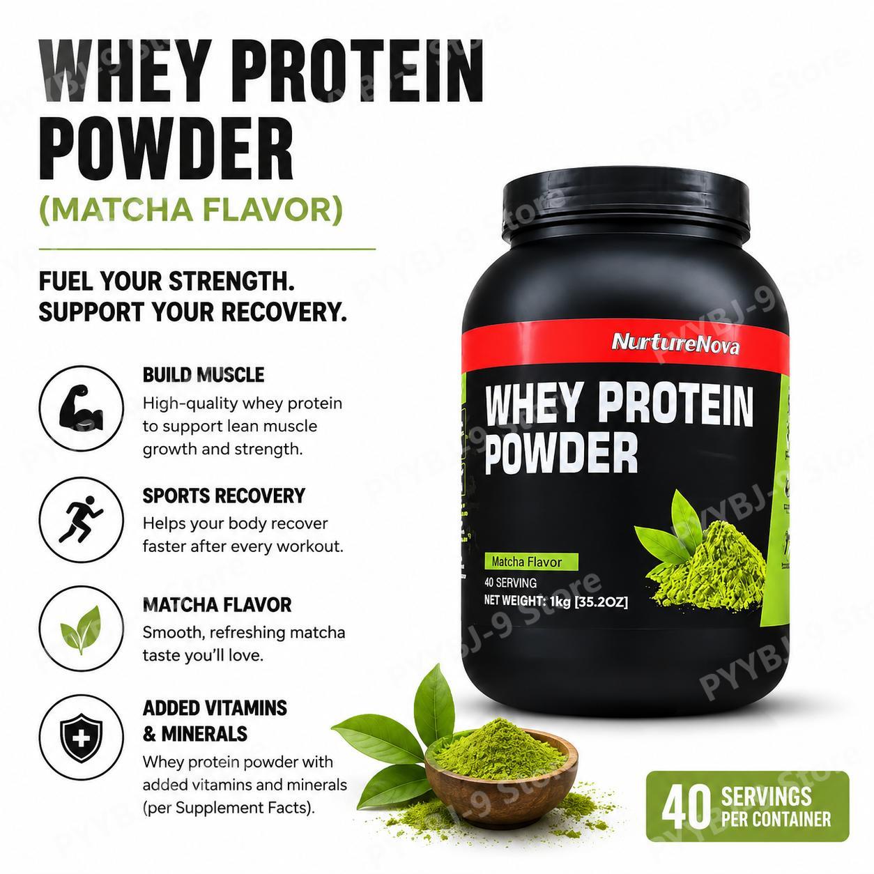 NurtureNova Whey Protein Powde – Nutrition For Fitness Training recenzja i cena