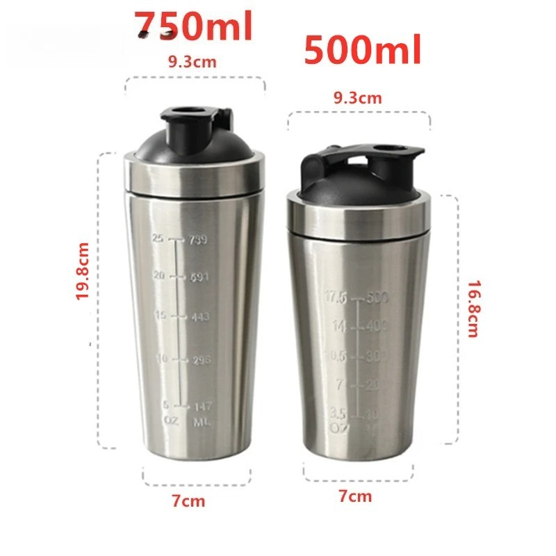 1 szt. Stalowy shaker do prote – Nutrition And Exercise recenzja i cena