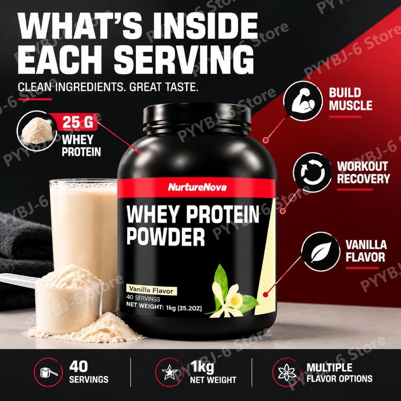 NurtureNova Whey Protein Powde – Nutrition And Exercise recenzja i cena